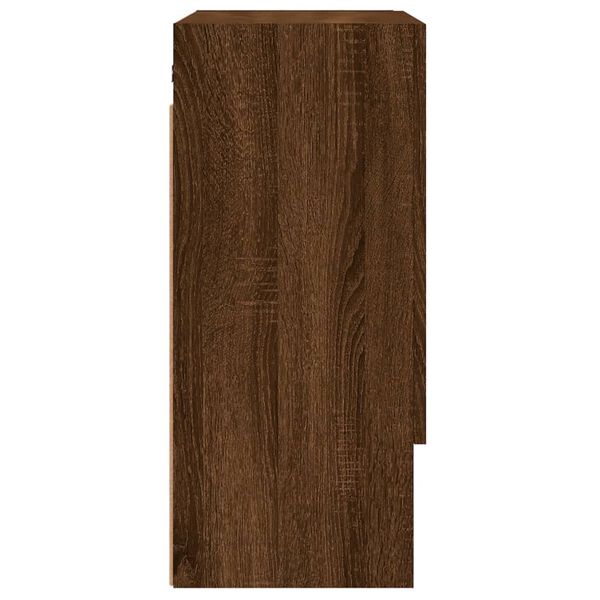 vidaXL Ντουλάπι Τοίχου Καφέ Δρυς 60x31x70 εκ. Επεξεργασμένο Ξύλο