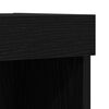 vidaXL Ντουλάπι TV 2 pcs Μαύρη δρυς 80 x 30 x 30 εκ Επεξεργασμένο ξύλο