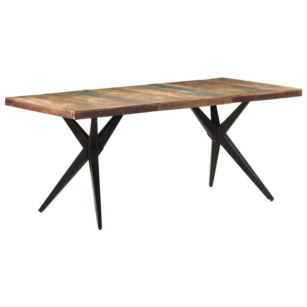 vidaXL Τραπεζαρία 180 x 90 x 76 εκ. από Μασίφ Ανακυκλωμένο Ξύλο