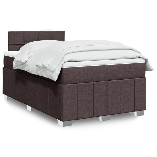 vidaXL &Kappa;&rho;&epsilon;&beta;ά&tau;&iota; Boxspring &mu;&epsilon; &Sigma;&tau;&rho;ώ&mu;&alpha; &Sigma;&kappa;&omicron;ύ&rho;&omicron; &Kappa;&alpha;&phi;έ 120x190 &epsilon;&kappa; &Upsilon;&phi;&alpha;&sigma;&mu;ά&tau;&iota;&nu;&omicron;