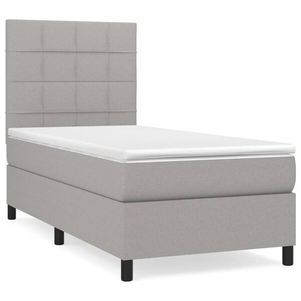vidaXL &Kappa;&rho;&epsilon;&beta;ά&tau;&iota; Boxspring &mu;&epsilon; &Sigma;&tau;&rho;ώ&mu;&alpha; &Alpha;&nu;&omicron;&iota;&chi;&tau;ό &Gamma;&kappa;&rho;&iota; 80x200 &epsilon;&kappa;. &Upsilon;&phi;&alpha;&sigma;&mu;ά&tau;&iota;&nu;&omicron;
