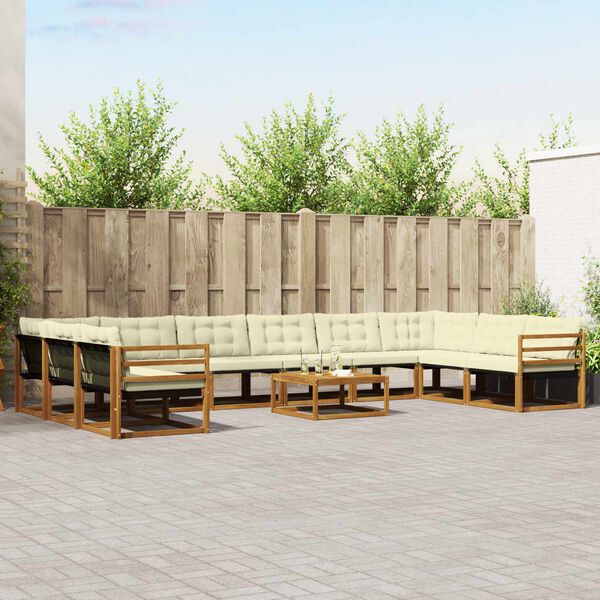 vidaXL &Sigma;&epsilon;&iota;&rho;ά &Kappa;&alpha;&nu;&alpha;&pi;έ &Epsilon;&xi;&omega;&tau;&epsilon;&rho;&iota;&kappa;&omicron;ύ &mu;&epsilon; &mu;&alpha;&xi;&iota;&lambda;ά&rho;&iota; 11 pcs &Phi;&upsilon;&sigma;&iota;&kappa;ό &kappa;&alpha;&iota; &Kappa;&rho;έ&mu;&alpha;