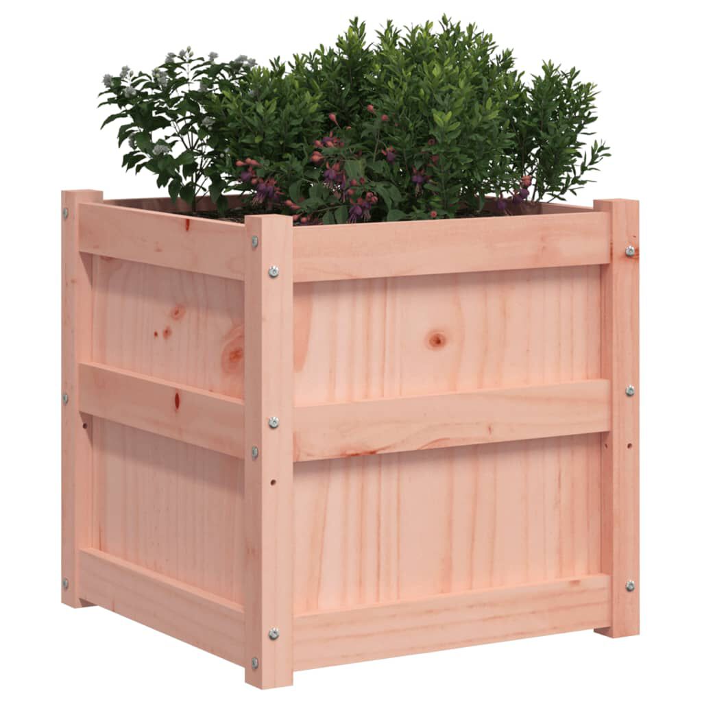 vidaXL Ζαρντινιέρα 50x50x50 εκ. από Μασίφ Ξύλο Ψευδοτσούγκας