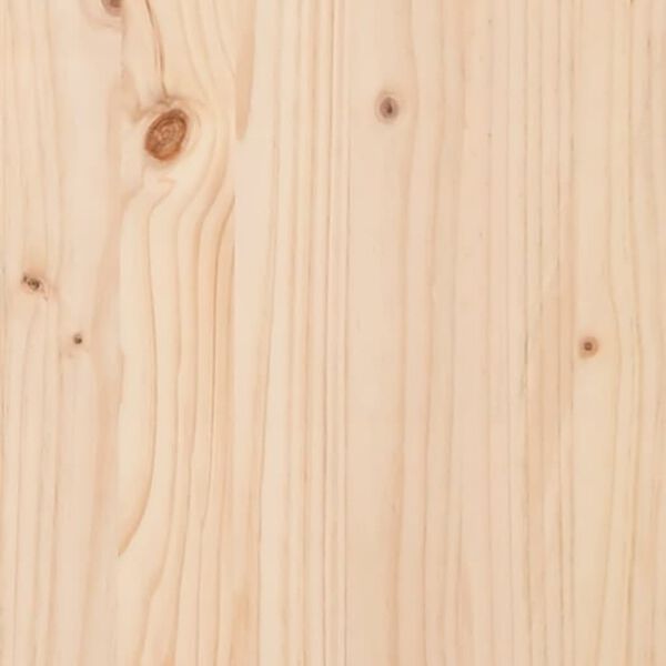 vidaXL Ξυλοθήκη 33,5x30x110 εκ. από Μασίφ Ξύλο Πεύκου