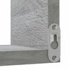 vidaXL Γωνιακές Ραφιέρες Τοίχου 2 τεμ Γκρι Sonoma 40x40x50εκ Επ. Ξύλο