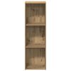 vidaXL Βιβλιοθήκη Artisan Δρυς 36x30x114 εκ. Επεξεργασμένο Ξύλο