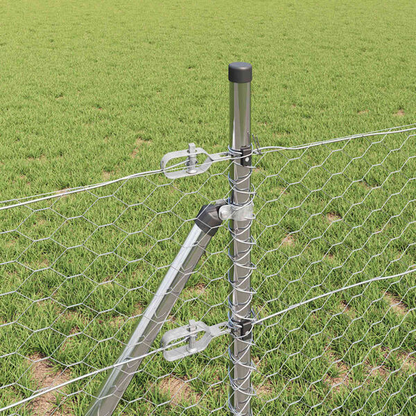 vidaXL &Sigma;&tau;ύ&lambda;&omicron;&sigmaf; &Pi;&epsilon;&rho;&iota;&phi;&rho;ά&xi;&epsilon;&omega;&nu; &Alpha;&sigma;&eta;&mu;ί 50 x 0,6 &mu; (36 &chi;&iota;&lambda;&iota;&omicron;&sigma;&tau;ά &pi;&lambda;έ&gamma;&mu;&alpha;) &Alpha;&tau;&sigma;ά&lambda;&iota;