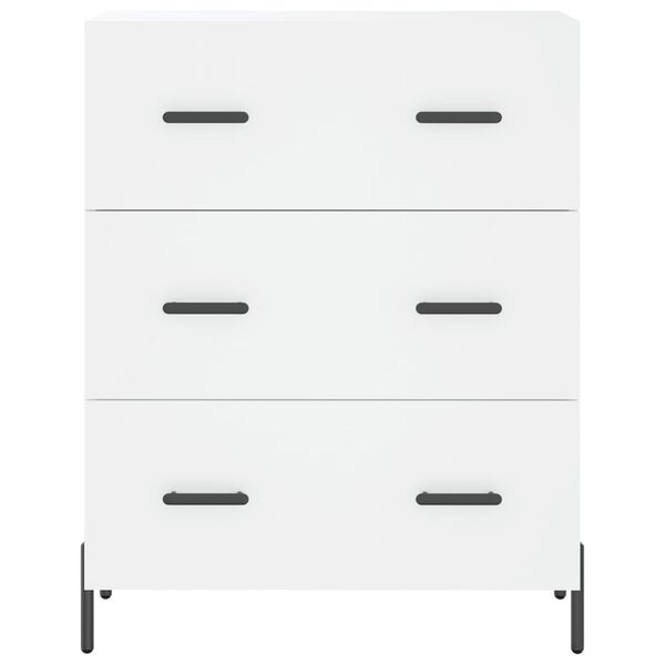 vidaXL Ντουλάπι Λευκό 69,5 x 34 x 90 εκ. από Επεξεργασμένο Ξύλο