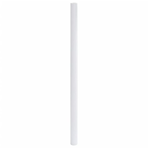 vidaXL Αυτοκόλλητο Επίπλων Ματ Λευκό 90 x 500 εκ. από PVC