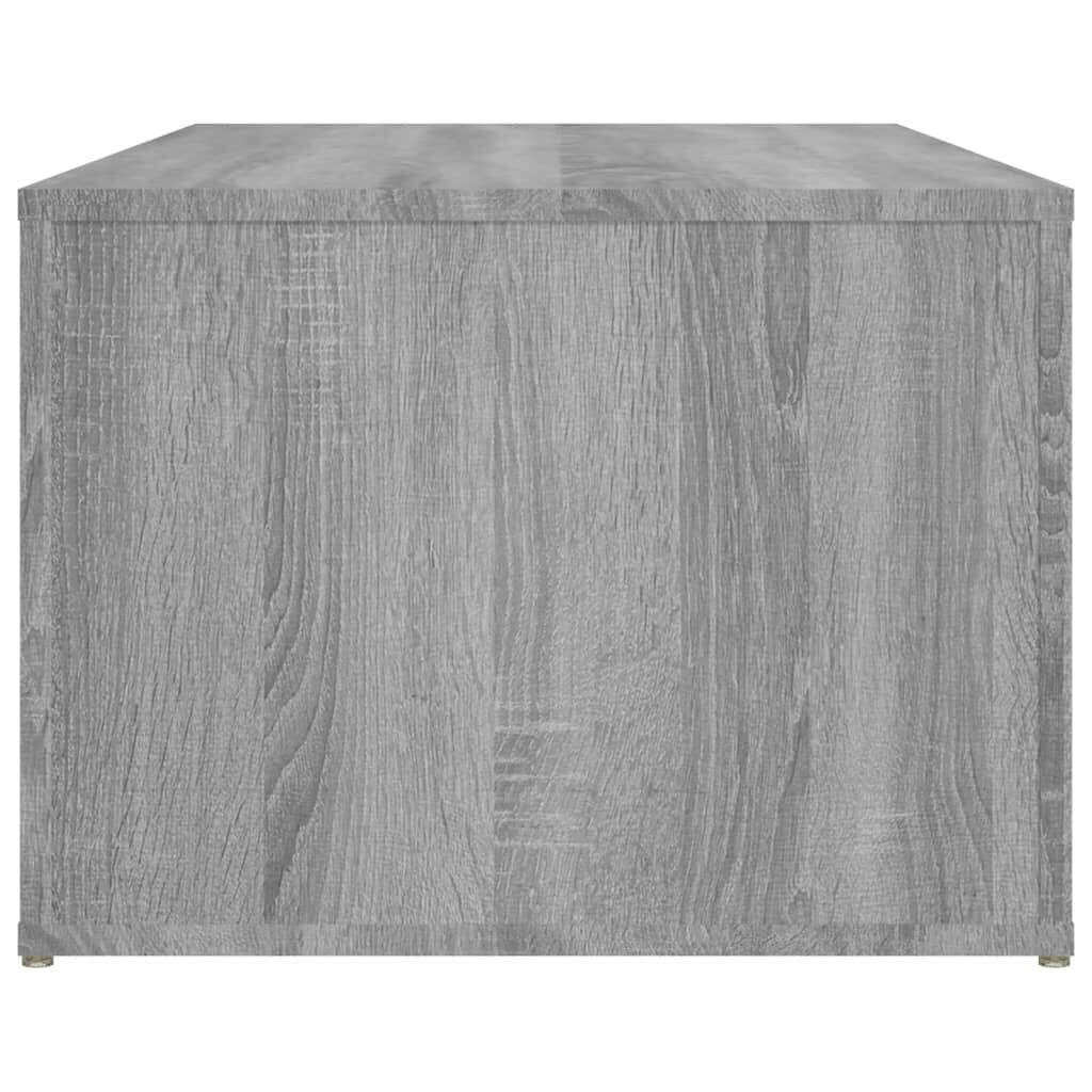 vidaXL Τραπεζάκι Σαλονιού Γκρι Sonoma 100x50x36 εκ. Επεξεργασμένο Ξύλο
