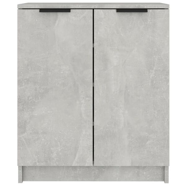 vidaXL Παπουτσοθήκη Γκρι Σκυροδέματος 59x35x70 εκ. Επεξεργασμένο Ξύλο