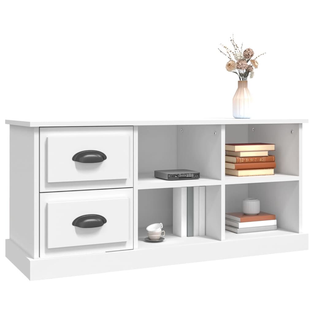vidaXL Έπιπλο Τηλεόρασης Λευκό 102x35,5x47,5 εκ. Επεξεργασμένο Ξύλο
