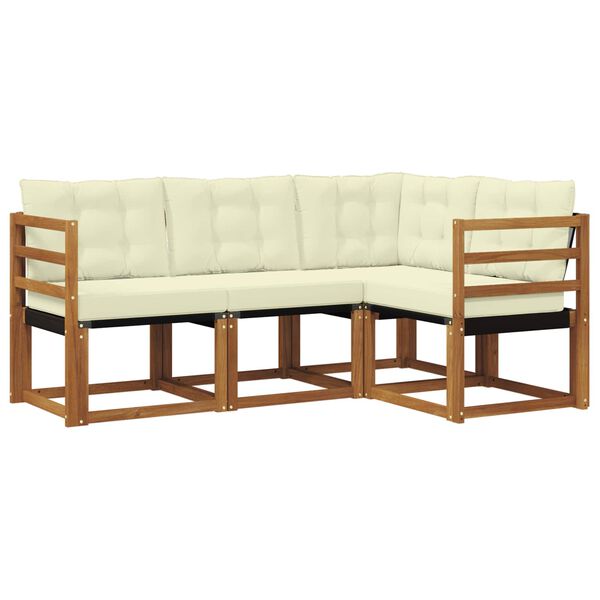 vidaXL &Sigma;&epsilon;&iota;&rho;ά &Kappa;&alpha;&nu;&alpha;&pi;έ &Epsilon;&xi;&omega;&tau;&epsilon;&rho;&iota;&kappa;&omicron;ύ &mu;&epsilon; &mu;&alpha;&xi;&iota;&lambda;ά&rho;&iota; 4 pcs &Phi;&upsilon;&sigma;&iota;&kappa;ό &kappa;&alpha;&iota; &Kappa;&rho;έ&mu;&alpha;