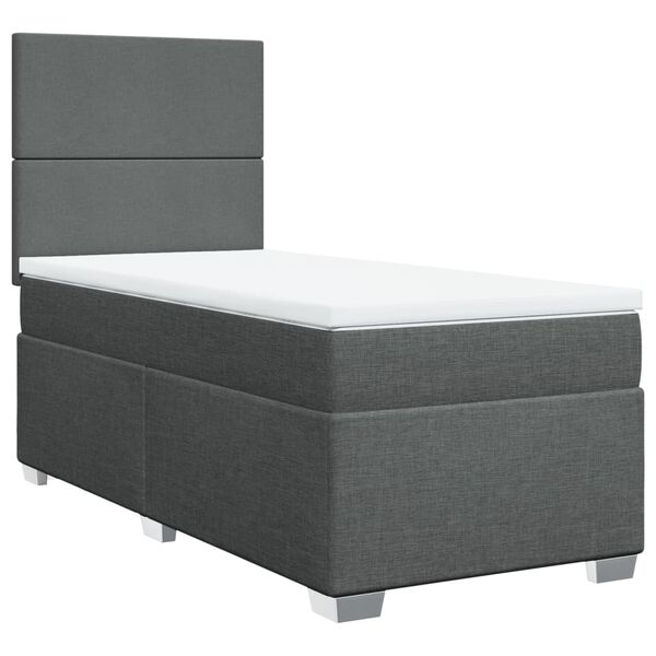 vidaXL &Kappa;&rho;&epsilon;&beta;ά&tau;&iota; Boxspring &mu;&epsilon; &Sigma;&tau;&rho;ώ&mu;&alpha; &Sigma;&kappa;&omicron;ύ&rho;&omicron; &Gamma;&kappa;&rho;&iota; 80x200 &epsilon;&kappa;. &Upsilon;&phi;&alpha;&sigma;&mu;ά&tau;&iota;&nu;&omicron;