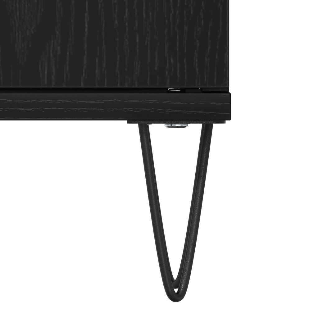 vidaXL Ντουλάπι Μπάνιου Μαύρη Δρυς 80x33x60 εκ Επεξεργασμένο Ξύλο