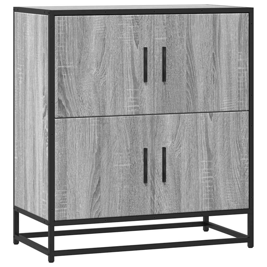 vidaXL Συρταριέρα Γκρι sonoma 68x35x76 cm Ξύλινο μηχανουργικό ξύλο