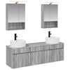 vidaXL &Sigma;&epsilon;&tau; &Nu;&tau;&omicron;&upsilon;&lambda;&alpha;&pi;&iota;ώ&nu; &Mu;&pi;ά&nu;&iota;&omicron;&upsilon; 5 pcs &Gamma;&kappa;&rho;&iota; Sonoma 50 x 14,5 x 70 &epsilon;&kappa;