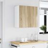 vidaXL Κρεμαστό Ντουλάπι "Lyon" Ξύλο Sonoma Δρυς 60x31x60 εκ. από Τεχνητό Ξύλο