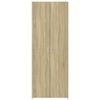 vidaXL Ντουλάπι Sonoma Δρυς 80x42,5x185 εκ. από Επεξεργασμένο Ξύλο