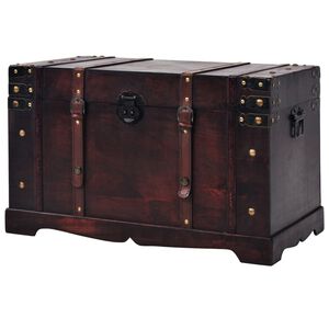 vidaXL &Sigma;&epsilon;&nu;&tau;&omicron;ύ&kappa;&iota; &Theta;&eta;&sigma;&alpha;&upsilon;&rho;&omicron;ύ Vintage &Sigma;&tau;&iota;&lambda; 66 x 38 x 40 &epsilon;&kappa;. &Xi;ύ&lambda;&iota;&nu;&omicron;