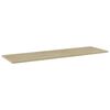 vidaXL Ράφια Βιβλιοθήκης 8 τεμ. Sonoma Δρυς 100x30x1,5 εκ. Μοριοσανίδα