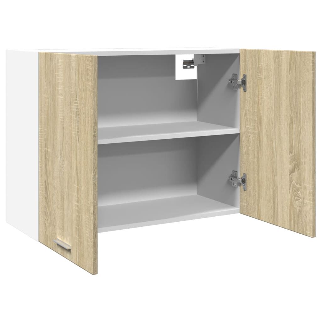 vidaXL Ντουλάπι Κρεμαστό Lyon Sonoma Δρυς 80 x 31 x 60εκ. από