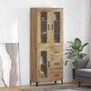 vidaXL Highboard Artisan Oak 69,5 x 34 x 180 &epsilon;&kappa;. &Epsilon;&pi;&epsilon;&xi;&epsilon;&rho;&gamma;&alpha;&sigma;&mu;έ&nu;&omicron; &xi;ύ&lambda;&omicron;