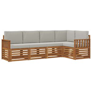 vidaXL &Sigma;&alpha;&lambda;&omicron;&nu;ά&kappa;&iota; &Gamma;&omega;&nu;&iota;&alpha;&kappa;&omicron;ύ &Kappa;&alpha;&nu;&alpha;&pi;έ 5 pcs &Phi;&upsilon;&sigma;&iota;&kappa;ό &kappa;&alpha;&iota; &Alpha;&nu;&omicron;&iota;&chi;&tau;ό &Gamma;&kappa;&rho;&iota;