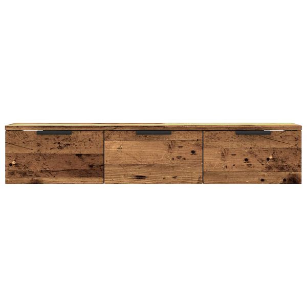 ντουλάπι τοίχου vidaXL Παλιό ξύλο 102x30x20 cm Κατασκευασμένο ξύλο