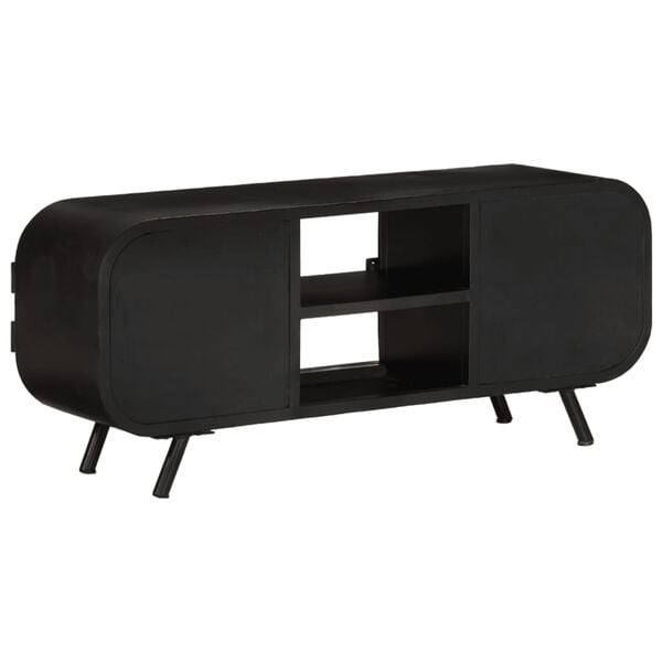 vidaXL Έπιπλο Τηλεόρασης 110 x 30 x 45 εκ. από Ακατέργαστο Ξύλο Μάνγκο