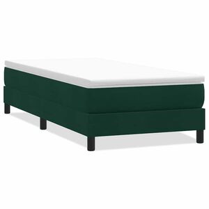 vidaXL Box Spring &kappa;&rho;&epsilon;&beta;ά&tau;&iota; &chi;&omega;&rho;ί&sigmaf; &sigma;&tau;&rho;ώ&mu;&alpha; &sigma;&kappa;&omicron;ύ&rho;&omicron; &pi;&rho;ά&sigma;&iota;&nu;&omicron; 90x220 cm