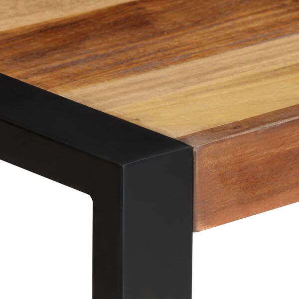 vidaXL Τραπέζι 60 x 60 x 75 εκ. από Μασίφ Ξύλο Ακακίας