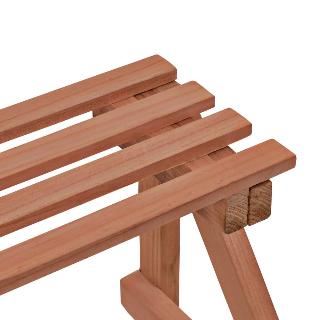 vidaXL Ραφιέρα Φυτών Τριώροφη 48 x 45 x 40 εκ. από Ξύλο Κέδρου
