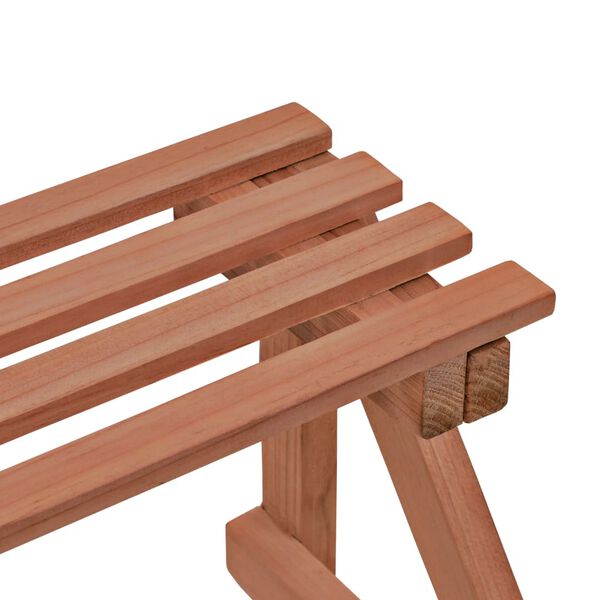 vidaXL Ραφιέρα Φυτών Τριώροφη 48 x 45 x 40 εκ. από Ξύλο Κέδρου