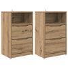vidaXL &Kappa;&omicron;&mu;&omicron;&delta;ί&nu;&alpha; 2 &tau;&mu;&chi;. Artisan Oak 40 x 30 x 467 &epsilon;&kappa; &Epsilon;&pi;&epsilon;&xi;&epsilon;&rho;&gamma;&alpha;&sigma;&mu;έ&nu;&omicron; &xi;ύ&lambda;&omicron;