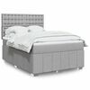 vidaXL &Kappa;&rho;&epsilon;&beta;ά&tau;&iota; Boxspring &mu;&epsilon; &Sigma;&tau;&rho;ώ&mu;&alpha; &Alpha;&nu;&omicron;&iota;&chi;&tau;ό &Gamma;&kappa;&rho;&iota; 140x200 &epsilon;&kappa;. &Upsilon;&phi;&alpha;&sigma;&mu;ά&tau;&iota;&nu;&omicron;