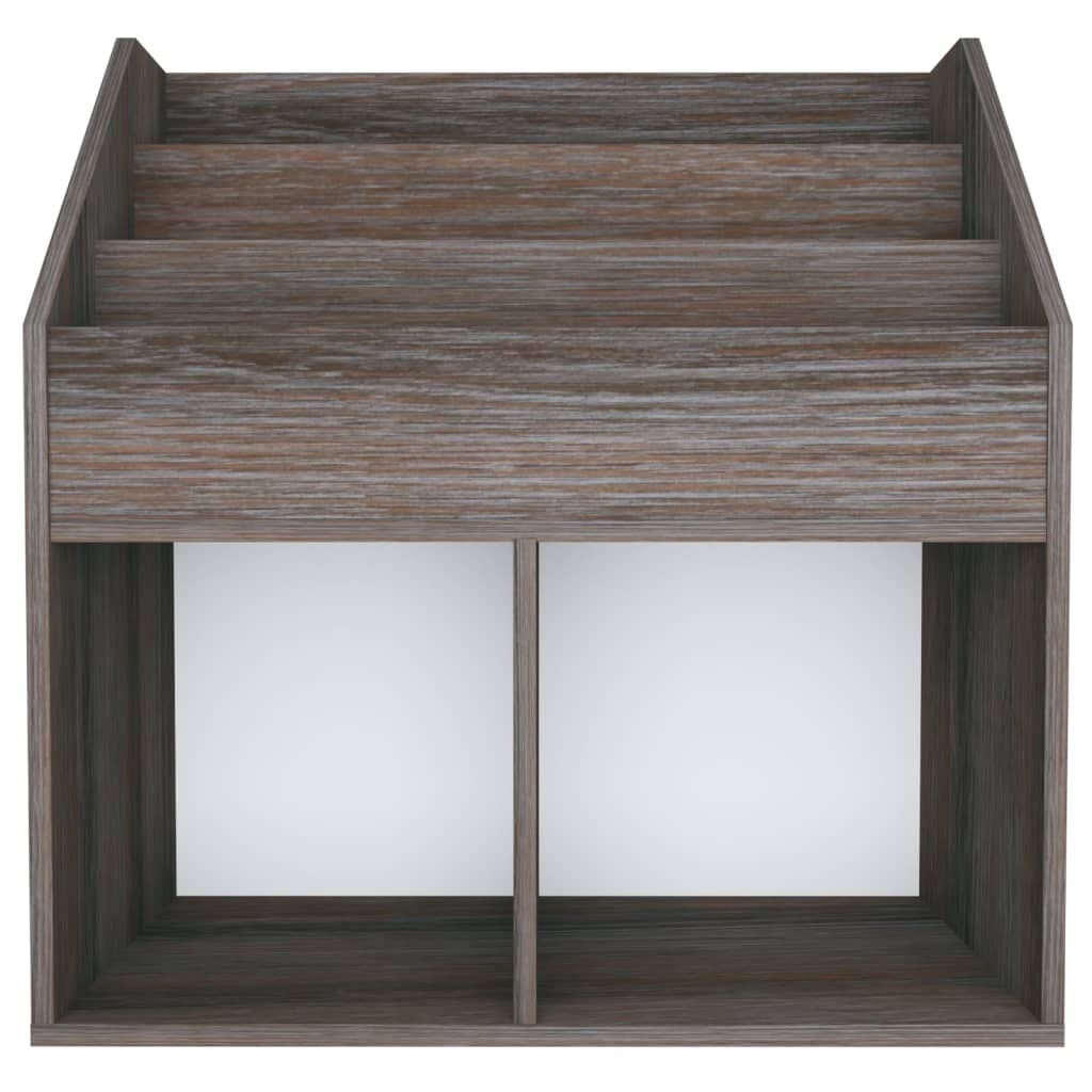 vidaXL Παιδική Ραφιέρα Περ. Γκρι/Sonoma Δρυς 71x30x78,5 εκ Επεξ. Ξύλο