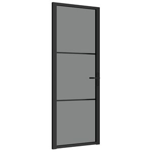 vidaXL &Epsilon;&sigma;&omega;&tau;&epsilon;&rho;&iota;&kappa;ή &Pi;ό&rho;&tau;&alpha; 76x201,5 &epsilon;&kappa;. &Mu;&alpha;ύ&rho;&eta; ESG &Gamma;&upsilon;&alpha;&lambda;ί &kappa;&alpha;&iota; &Alpha;&lambda;&omicron;&upsilon;&mu;ί&nu;&iota;&omicron;