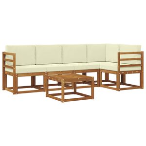 vidaXL &Sigma;&epsilon;&iota;&rho;ά &Kappa;&alpha;&nu;&alpha;&pi;έ &Epsilon;&xi;&omega;&tau;&epsilon;&rho;&iota;&kappa;&omicron;ύ &mu;&epsilon; &mu;&alpha;&xi;&iota;&lambda;ά&rho;&iota; 6 pcs &Phi;&upsilon;&sigma;&iota;&kappa;ό &kappa;&alpha;&iota; &Kappa;&rho;έ&mu;&alpha;