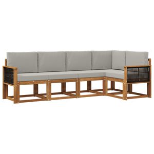 vidaXL &Sigma;&epsilon;&iota;&rho;ά &Kappa;&alpha;&nu;&alpha;&pi;έ &Epsilon;&xi;&omega;&tau;&epsilon;&rho;&iota;&kappa;&omicron;ύ 5 pcs &Phi;&upsilon;&sigma;&iota;&kappa;ό &kappa;&alpha;&iota; &Alpha;&nu;&omicron;&iota;&chi;&tau;ό &Gamma;&kappa;&rho;&iota;