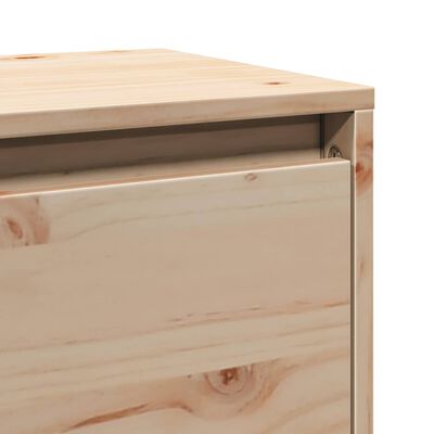 vidaXL Βοηθητικό Ντουλάπι 45 x 30 x 35 εκ. από Μασίφ Ξύλο Πεύκου