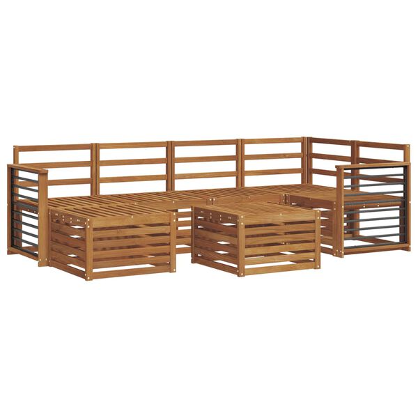 vidaXL &Sigma;&epsilon;&tau; &Kappa;&alpha;&nu;&alpha;&pi;έ &Phi;&upsilon;&sigma;&iota;&kappa;ό &Sigma;&tau;&epsilon;&rho;&epsilon;ό &Xi;ύ&lambda;&omicron; &Alpha;&kappa;&alpha;&kappa;ί&alpha;&sigmaf;