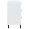 vidaXL Μπουφές VIKEN Λευκός 80 x 40 x 80 εκ. από Επεξεργασμένο Ξύλο