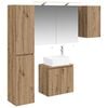 vidaXL &Sigma;&epsilon;&tau; &Nu;&tau;&omicron;&upsilon;&lambda;&alpha;&pi;&iota;ώ&nu; &Mu;&pi;ά&nu;&iota;&omicron;&upsilon; 5 pcs Artisan &Delta;&rho;&upsilon;&sigmaf; 50 x 14,5 x 70 &epsilon;&kappa;
