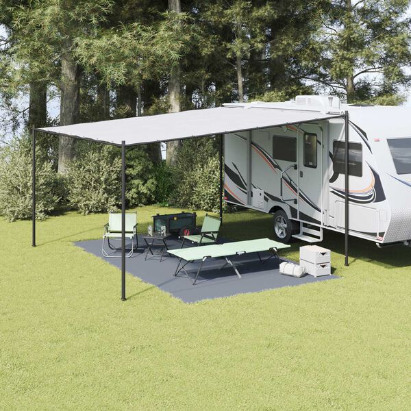 vidaXL Αξεσουάρ Σκηνής Μπλε-γκρι Πολυεστέρας 300 x 500 εκ. Ανθεκτικό