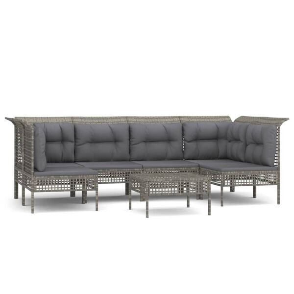 vidaXL &Sigma;&alpha;&lambda;ό&nu;&iota; &Kappa;ή&pi;&omicron;&upsilon; 7 &Tau;&epsilon;&mu;&alpha;&chi;ί&omega;&nu; &Gamma;&kappa;&rho;&iota; &alpha;&pi;ό &Sigma;&upsilon;&nu;&theta;&epsilon;&tau;&iota;&kappa;ό &Rho;&alpha;&tau;ά&nu; &mu;&epsilon; &Mu;&alpha;&xi;&iota;&lambda;ά&rho;&iota;&alpha;