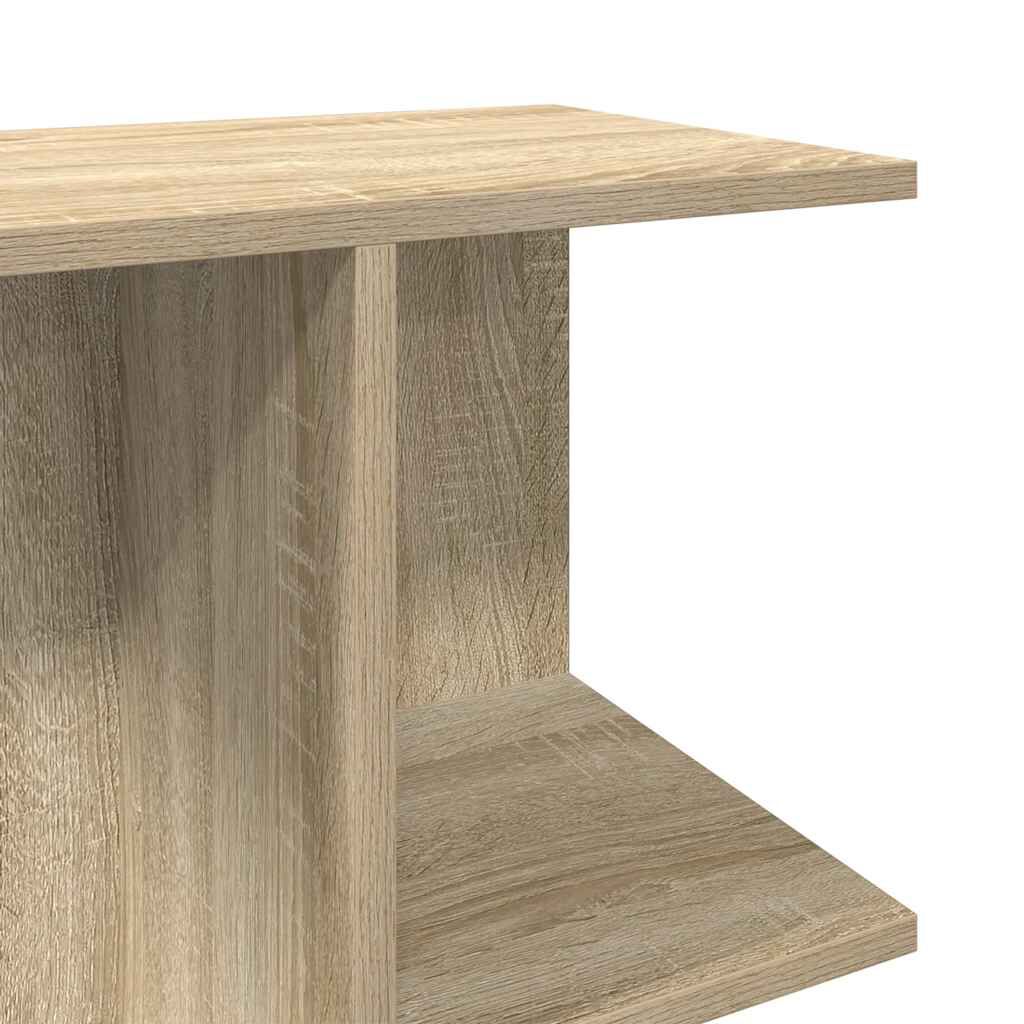 vidaXL Κομοδίνα 2 τεμ. Sonoma Δρυς 46,5x29x61 εκ. Επεξεργασμένο Ξύλο