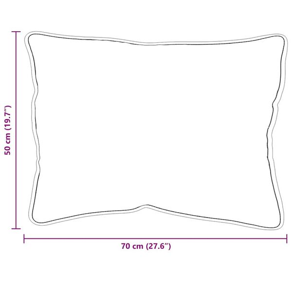 vidaXL Σετ Κουβέρτας με μαξιλάρι 2 pcs Λευκό 155 x 220 cm Μικροΐνες