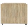 vidaXL Τραπεζάκι Σαλονιού Sonoma Δρυς 55 x 55 x 40 εκ. Επεξεργ. Ξύλο