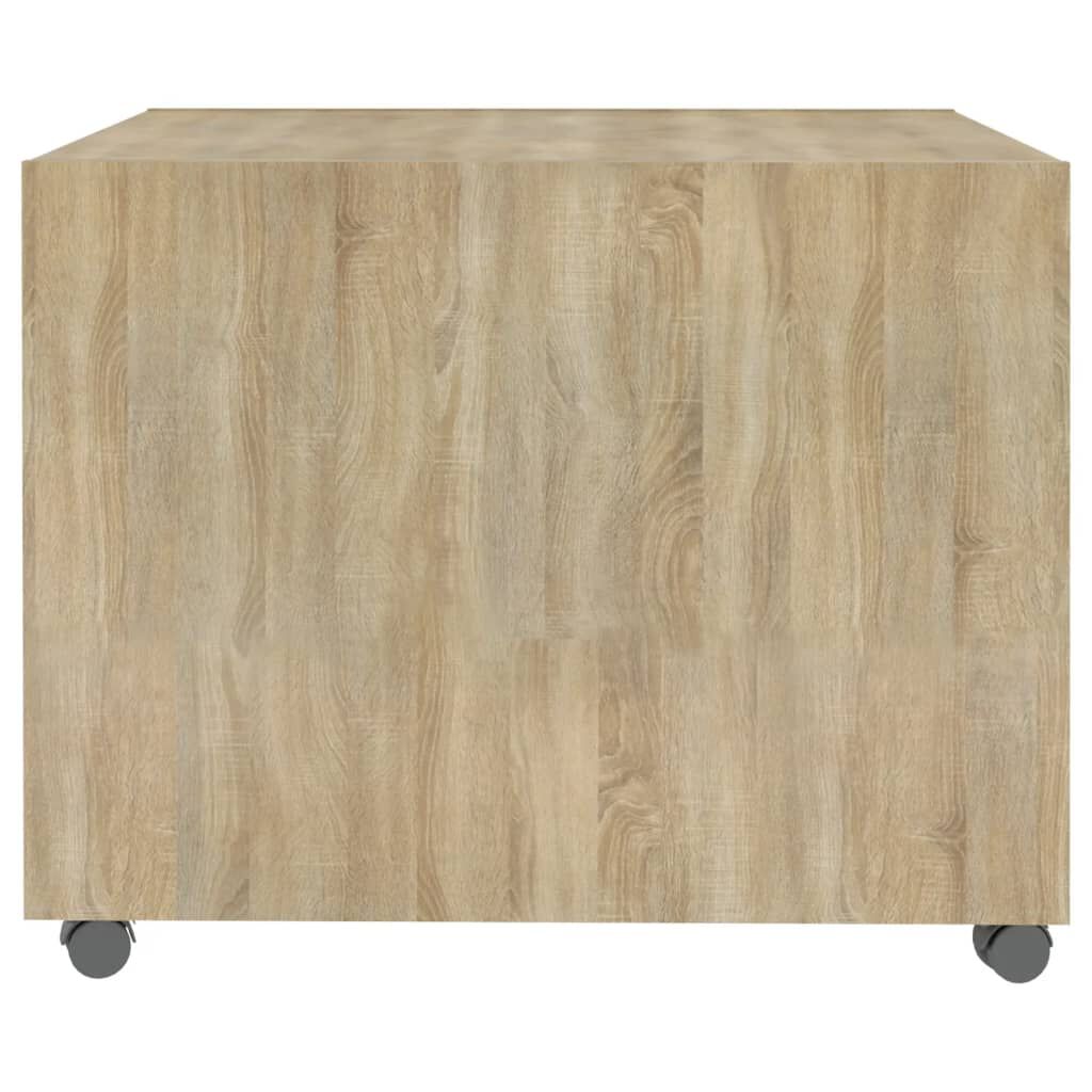 vidaXL Τραπεζάκι Σαλονιού Sonoma Δρυς 55 x 55 x 40 εκ. Επεξεργ. Ξύλο